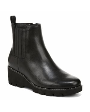 Vionic Aria Wedge Ankle Boot - Black