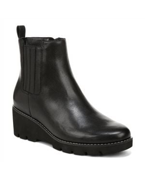 Vionic Aria Wedge Ankle Boot - Black