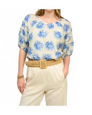 Ivy Jane Field Of Dreams Top - Blue