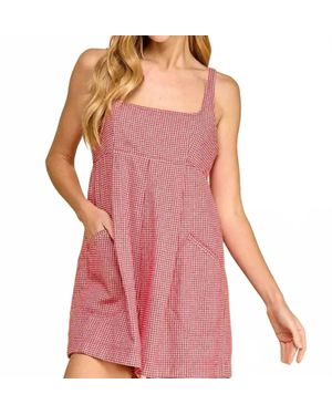 TCEC Wynter Sleeveless Romper - Pink