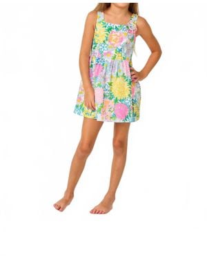 Lilly Pulitzer Girl's Bellefleur Mini Dress - Multicolor