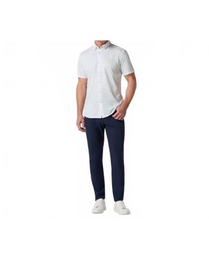 Mizzen+Main Halyard Short Sleeve Dress Shirt - Blue