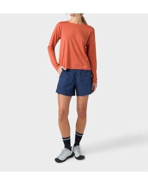 Stio Lucent Long Sleeve Tee - Blue