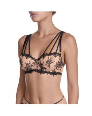 Ajour Finsbury Underwire Balconette Bra - Brown