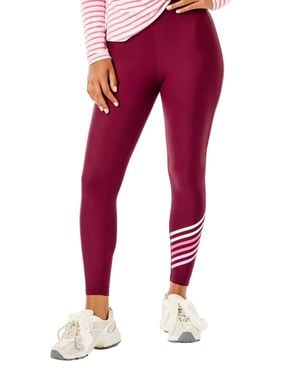 Addison Bay Sculpt Compression High-Rise Spruce Leggings - Red