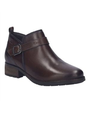 Josef Seibel Kate 10 Moto Bootie - Brown