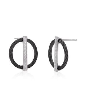 Alor Full Circle Earrings - Metallic