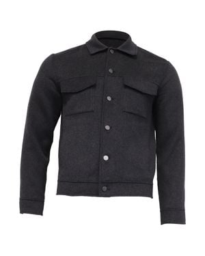 Theory Trucker Jacket - Black
