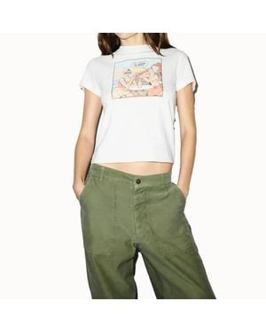 RE/DONE Classic "Same Cloth" Tee - Green
