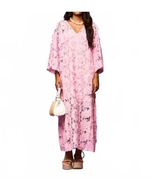 Tela Palm Beach Proper Maxi Dress - Pink