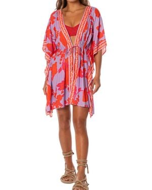 Maaji Vanilla Kaftan Cover Up - Red