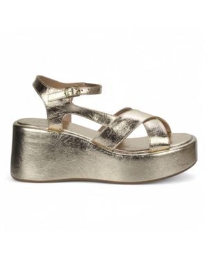 Love Rio Alto Wedge Sandal - Metallic