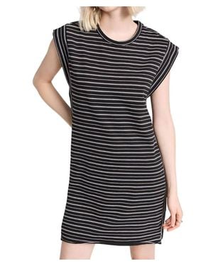 Rag & Bone Heavy Jersey Muscle Dress - Black