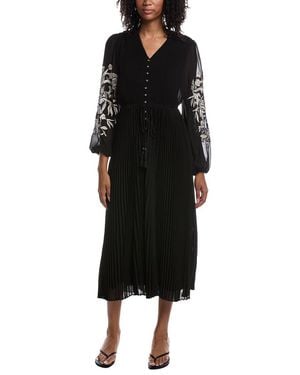 Tahari The Amanda Maxi Dress - Black