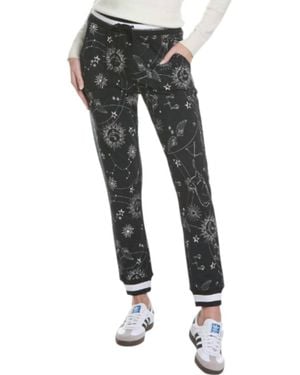 Johnny Was Bijou French Terry Jogger Pants - Black