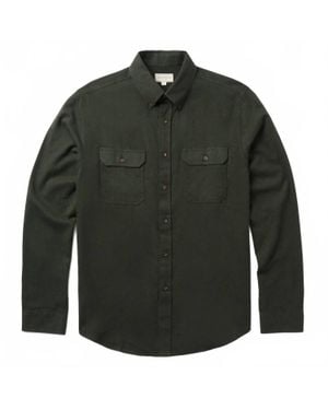 Stetson Range Line Flannel Shirt - Green