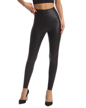 Commando Faux Leather Legging - Black