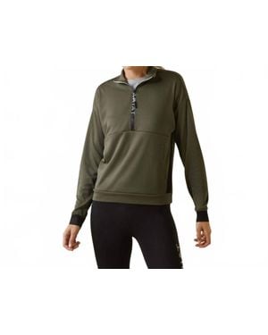 Ariat Breath Zip Sweatshirt - Green