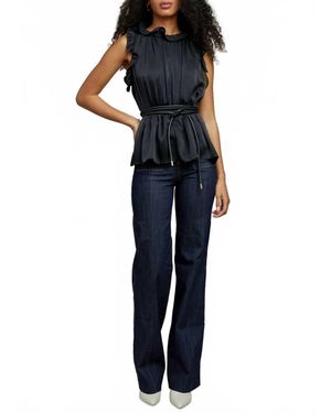 CHRISTY LYNN Renee Sleeveless Blouse - Blue
