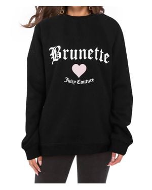 BRUNETTE the Label Classic Crewneck Sweatshirt - Black