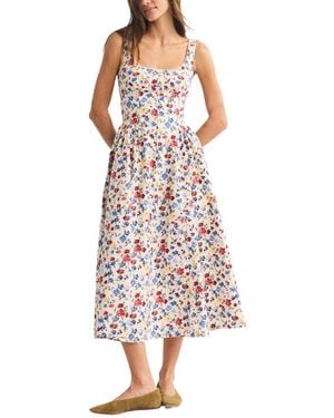 LOEY Midi Dress - White