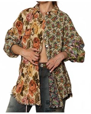 Pol Shirt Jacket - Purple