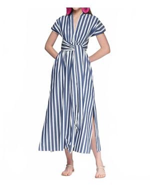 Vilagallo Cruz Convertible Dress - Blue