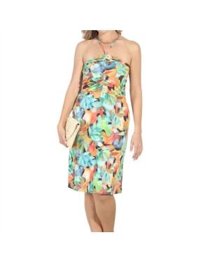 Veronica M Midi A Line Dress - Yellow