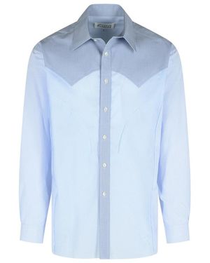Maison Margiela Light Cotton Shirt - Blue