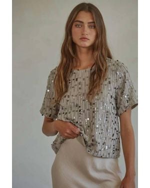 By Together Dream Of Me Top - Brown