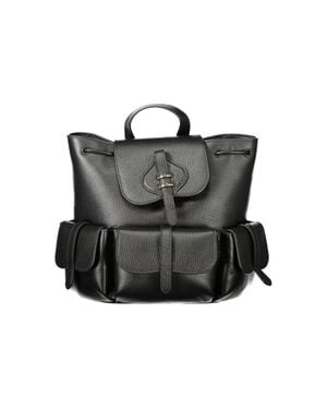 Coccinelle Nero Leather 's Backpack - Black