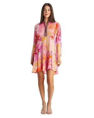 La Moda Clothing The Arni Short Collared Dress