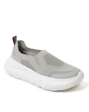 Dearfoams Crimson Regrind Lightweight Slip-On With Energy Return Technology - Gray