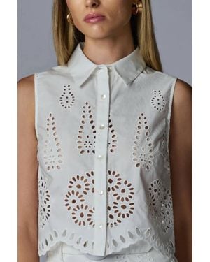 Hevron Katja Top - Gray