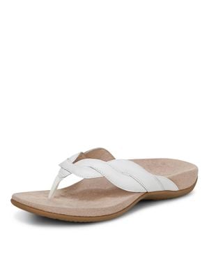 Vionic Bella Braid Sandal - Brown