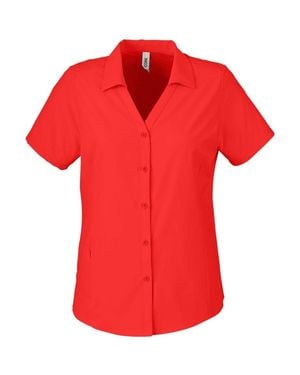 CORE365 Ultra Uvp Marina Shirt - Red