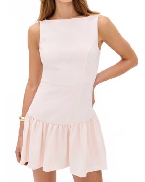 Amanda Uprichard Katina Skort Romper - Pink