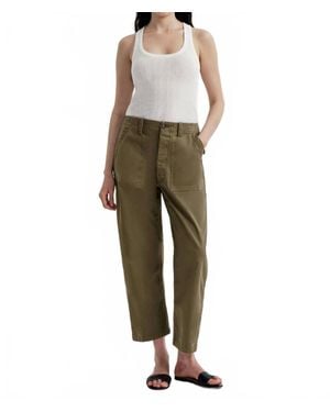 A.L.C. Brayden Cotton Twill Pant - Green