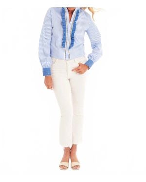 CK BRADLEY Farnum Blouse - Blue