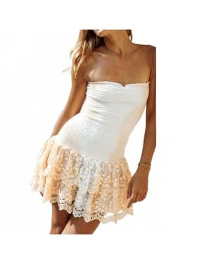 Les Neobourgeoises Neo Coralia Dress - White
