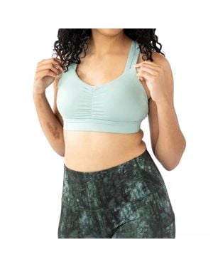 Handful Y Back Bra - Green
