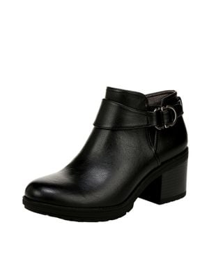 Dr. Scholls Prue Boots Faux Leather J1312S1001 - Black