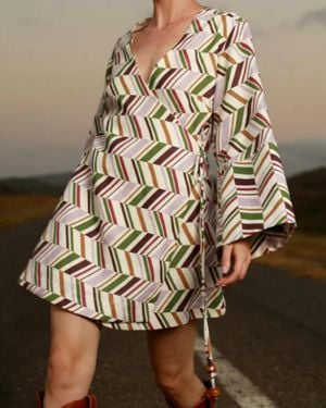 Project Adamo Magen Tunic Dress - Brown