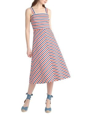 Draper James Angela Love Circle Midi Dress - Pink