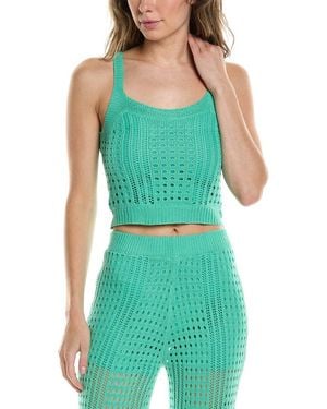Surf Gypsy Cropped Tank - Green