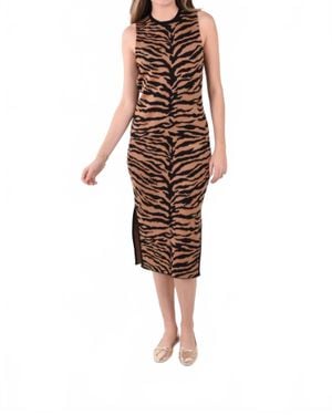 Emily Mccarthy Simone Sweater Dress - Brown