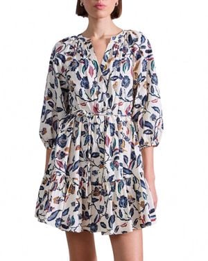 Apiece Apart Mini Mitte Dress - Blue