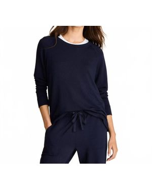 Lou & Grey Signaturesoft Sweatshirt - Blue
