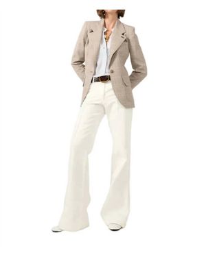 Barbara Bui Prince Of Wales Check Jacket - Natural