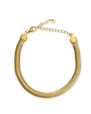BRACHA Billie Thin Bracelet - Metallic